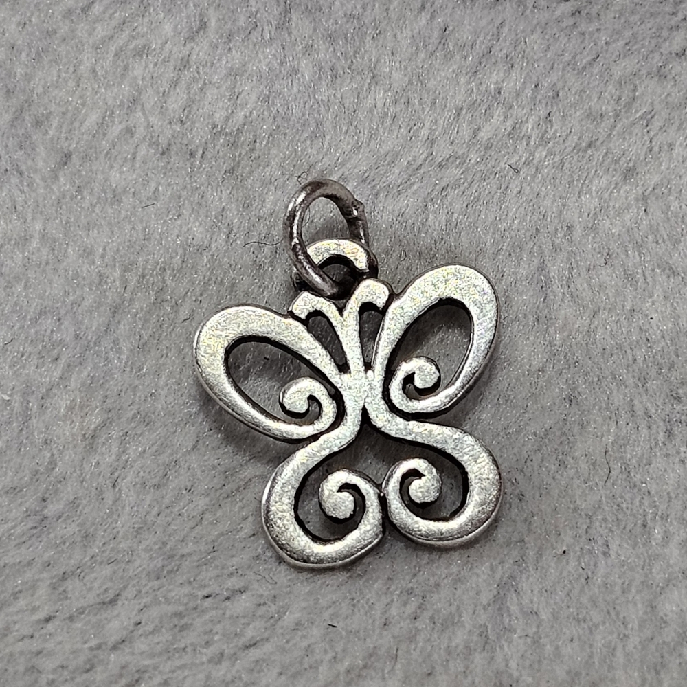 James Avery Silver Spring Butterfly Charm